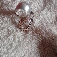 Сребърен пръстен , снимка 1 - Пръстени - 44472761