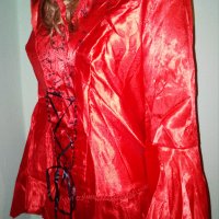 Нов дамски карнавален костюм - сатен ,размер Л, снимка 3 - Други - 30296073