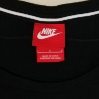 Nike оригинална блуза L Найк спортна фланелка тениска фитнес, снимка 3 - Спортни екипи - 31910229