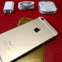 Apple iPhone 6 Plus 16Gb Gold Фабрично отключен златен, снимка 1 - Apple iPhone - 30697433