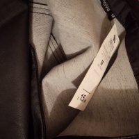 Нова черна кожена пола M 38 номер с етикет, снимка 4 - Поли - 30378600