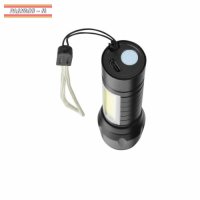 Мощен LED фенер 2в1 с акумулаторна батерия 9 см / 1295, снимка 2 - Прожектори - 35589577