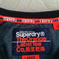 SUPERDRY THE ORANGE LABЕEL TEE, M saize , снимка 3 - Тениски - 31919272