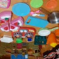 Сет от прибори и принадлежности за готвене и къща за кукли, снимка 2 - Образователни игри - 39765676