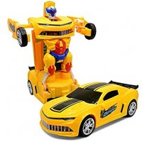 Играчка на робот & кола Chevrolet Camaro - Трансформърс 2в1 (Transformers), снимка 2 - Електрически играчки - 35166469