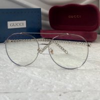 Gucci прозрачни слънчеви,очила за компютър, снимка 4 - Слънчеви и диоптрични очила - 39147861