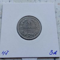 20 стотинки 1906, снимка 1 - Нумизматика и бонистика - 30656004