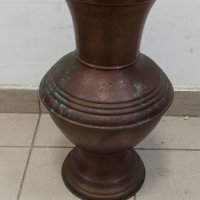 Старинна голяма медна ваза, снимка 2 - Антикварни и старинни предмети - 31768823