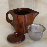 Японски дървен чайник за приготвяне на чай - еко продукт , снимка 5 - Прибори за хранене, готвене и сервиране - 30046425