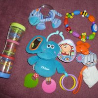 Лот бебешки играчки - 5, снимка 1 - Дрънкалки и чесалки - 29214779