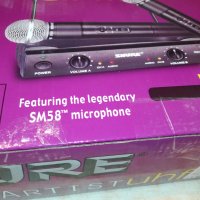 ★ █▬█ 0 ▀█▀ ★ SHURE MIC WIRELESS X2 3110220904, снимка 7 - Микрофони - 38506594