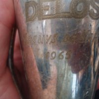 Стара Посребрена купа от 1965 година, снимка 2 - Колекции - 36787826