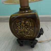 стара настолна лампа арт нуво, снимка 2 - Настолни лампи - 39117496