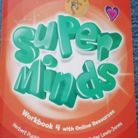 Учебник и тетрадка по английски език Super Minds + подарък книга, снимка 3 - Учебници, учебни тетрадки - 34313701