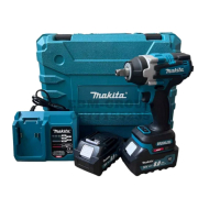 Акумулаторен БЕЗЧЕТКОВ Гайковерт Makita 36v 8ah Макита 35 части, снимка 2 - Други инструменти - 44592405