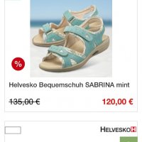 Модерни скъпи сандали HELVESKO Швейцария, снимка 14 - Сандали - 37743745