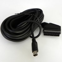 Кабел S-video към Скарт 10м Digital One SP01308 Cable SCART/SVHS М/М, снимка 1 - Кабели и адаптери - 31684191