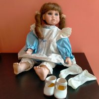 Порцеланова кукла 46 см, снимка 7 - Колекции - 37508759