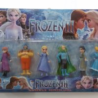 Фигурки за торта Замръзналото кралство Frozen 3, топери Frozen, 6 броя, блистер - 97065-1, снимка 2 - Фигурки - 42246040