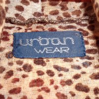 Поло от еластичен тюл - леопардов принт, снимка 5 - Блузи с дълъг ръкав и пуловери - 30383576
