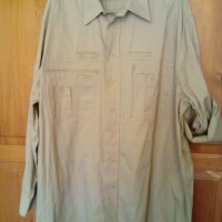 Мъжка риза с много джобове, тип тактическа Walbusch, снимка 1 - Ризи - 29996392