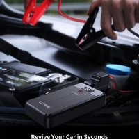 1000A Jump Starter аварийно запалване + подарък - зарядно, снимка 1 - Аксесоари и консумативи - 39366559