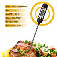 Кухненски дигитален термометър със сонда за храни и течности , снимка 2 - Други - 35521012
