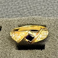 Златни пръстени 14 к 585 gold zlato zlatni prasteni prasten златен пръстен , снимка 4 - Пръстени - 38078562
