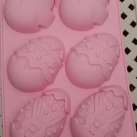  Великденски яйца форма за кексчета или за сапуни, снимка 4 - Форми - 31746219
