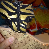 Дамски тигрови сандали, снимка 6 - Сандали - 33754114