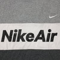 Nike AIR Fleece Sweatshirt оригинално горнище 2XL Найк памук спорт, снимка 4 - Спортни дрехи, екипи - 42700761