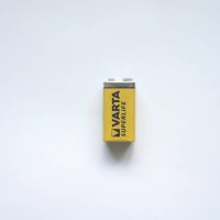 Обикновена батерия VARTA 9V 6F22 (MN1604), снимка 1 - Друга електроника - 42530529