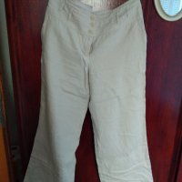 Дамски ленен панталон Next,размер 12, снимка 1 - Панталони - 40682437
