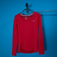 NIKE Dri-Fit Дамска/Спортна Блуза С/М, снимка 2 - Блузи с дълъг ръкав и пуловери - 40101372