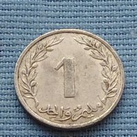 Две монети 1 millimes 1960г. Тунис/ 1 цент 1982г. Африка за КОЛЕКЦИОНЕРИ 41215, снимка 3 - Нумизматика и бонистика - 42788197