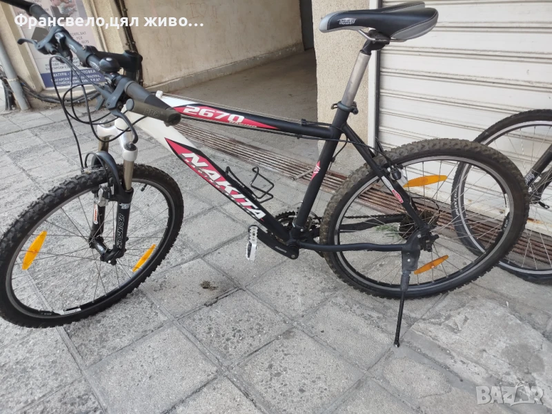 26 цола алуминиев велосипед колело размер 50 хидравлични спирачки, заключваща вилка 27 скорости , снимка 1