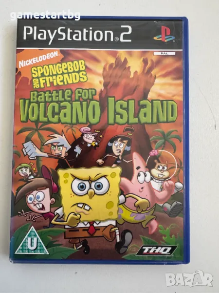 Spongebob and Friends Battle for Volcano Island за PS2, снимка 1