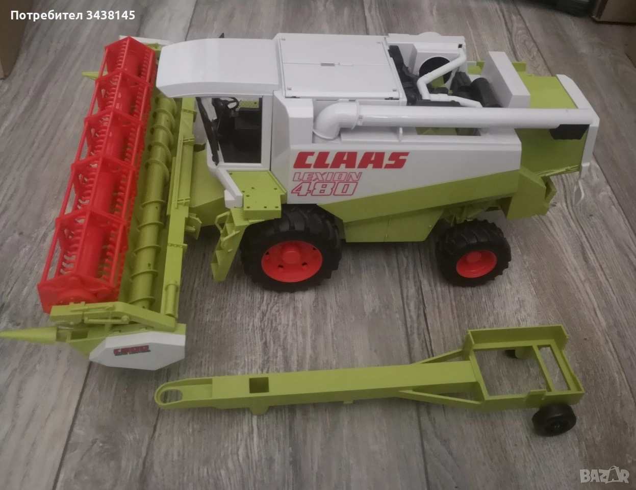 Bruder Комбайн CLAAS LEXION 480 , снимка 1