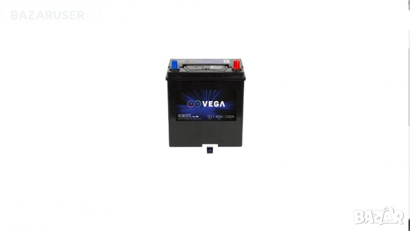 Акумулатор  Vega 40B20L,12V 40Ah 320A/020182/Гаранция 24 месеца/, снимка 1