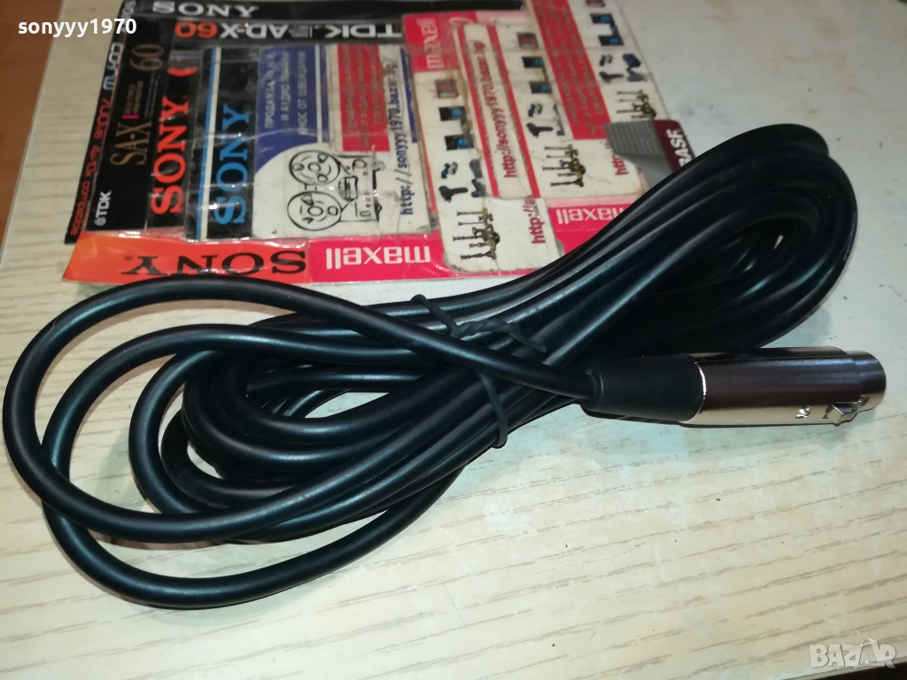 SHURE-КАБЕЛ ЗА МИКРОФОН 1911251024, снимка 1