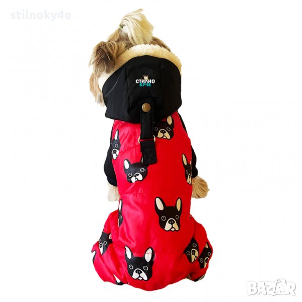 Шушляков гащеризон за куче Зимно кучешко яке Яке за куче Кучешки дрехи Кучешка дреха Дрехи за кучета, снимка 1