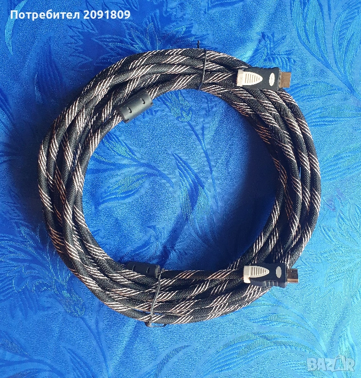 Кабел HDMI-HDMI/10м, снимка 1