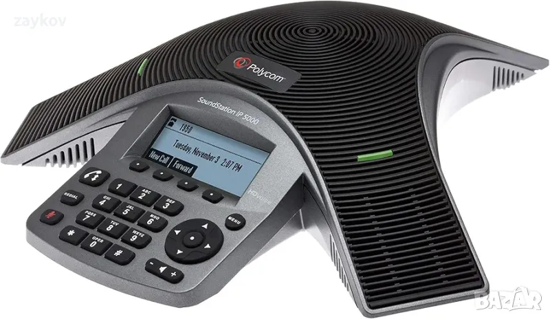 Polycom SoundStation IP 5000 конферентен телефон само с PoE (захранването не е включено, снимка 1