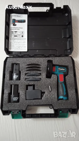 Малък безчетков ъглошлайф на 12V, снимка 1