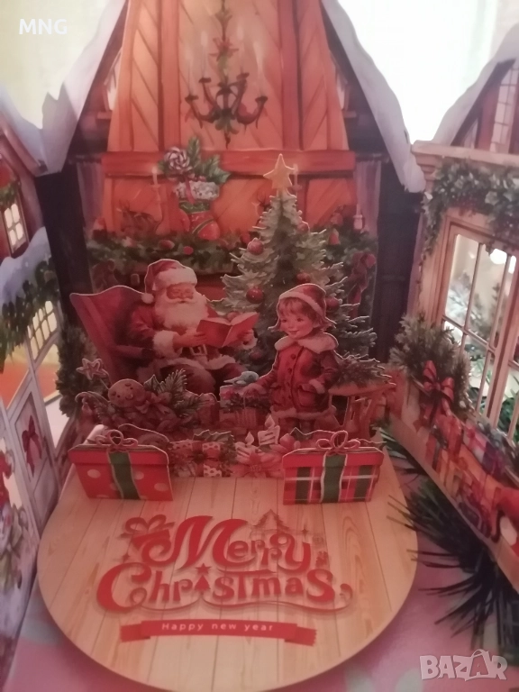 Коледни картички с плик, снимка 1