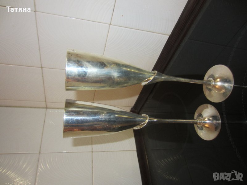 ЧАШИ ЗА МЛАДОЖЕНЦИ ;ХАЛБИ;  СЪДОВЕ ;/ ОТВАРАЧКА - ПТИЦА др.СУВЕНИРНИ ЗАКАЧКИ/, снимка 1