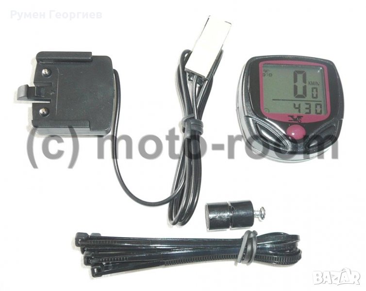 Велокомпютър Ys - 15 функции, с кабел, снимка 1