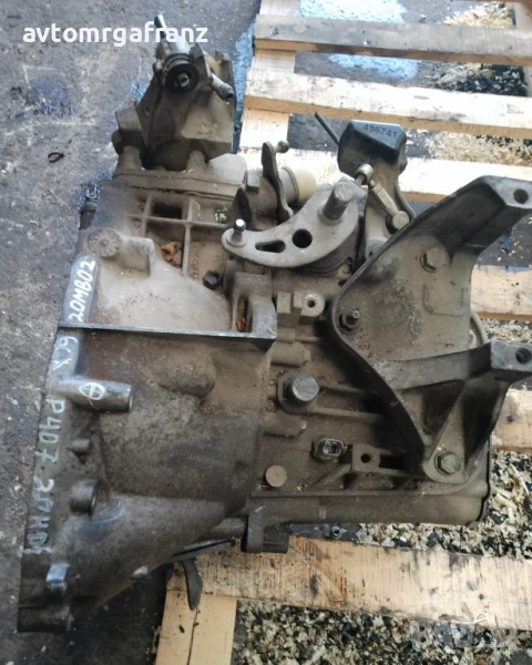 СКОРОСТНА КУТИЯ  PEUGEOT 407 2,0HDI 20MB02, снимка 1