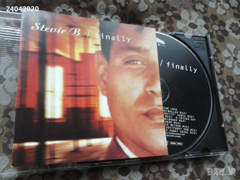 Stevie B – Finally оригинален диск, снимка 1