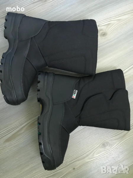 Италиански, черни ботуши номер 44, със система за допълнително сцепление - Alpi System и с от, снимка 1